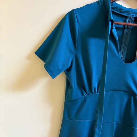 Elegant Teal Green Dress by Meinaiduo Size XL NWT’S - Picture 5 of 14